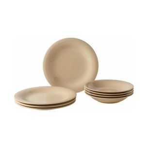 Zestaw naczyń stołowych (8 e.) Color Loop Sand Villeroy & Boch
