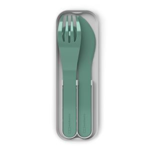 Sztućce podróżne Pocket Green Forest Monbento
