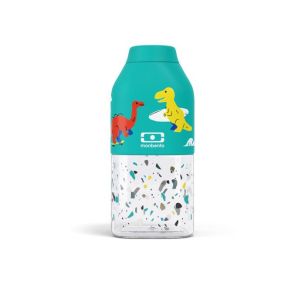 Butelka na wodę Positive S Blue Dino Monbento