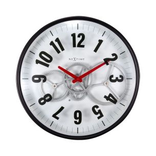 Zegar (biały) Modern Gear Clock Nextime