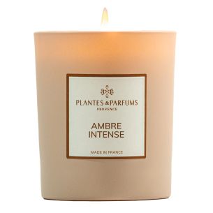 Świeca zapachowa roślinna 180 g Intense Amber Plantes & Parfums