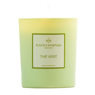 Świeca zapachowa roślinna 180 g Green Tea Plantes & Parfums