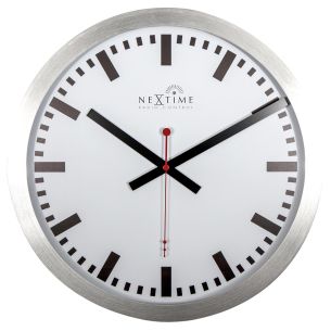 Zegar ścienny z indeksami (35 cm) Station RCC Nextime