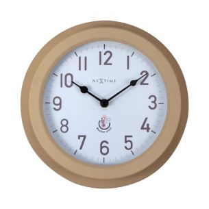 Zegar ogrodowy (biało-brązowy) Poppy Nextime