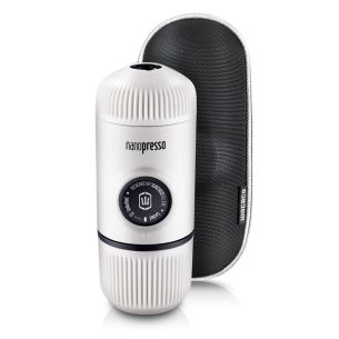Przenośny ekspres do kawy + etui Chill white Nanopresso Wacaco