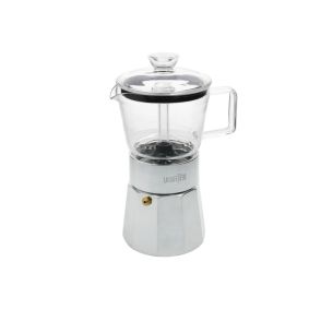 Szklana kawiarka 290 ml (srebrna) Verona La Cafetiere