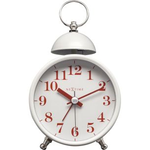 Budzik (biały) Single Bell Nextime