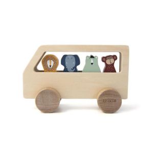 Drewniany autobus dla zwierząt Trixie Baby