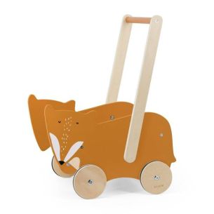 Drewniany wózek Lisek Trixie Baby