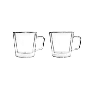Zestaw 2 filiżanek z podwójnymi ściankami (80 ml) Diva Vialli Design