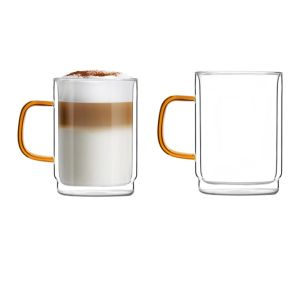 Zestaw 2 filiżanek z podwójnymi ściankami (350 ml) Amber Vialli Design