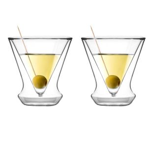Zestaw 2 kieliszków do martini z podwójną ścianką (155 ml) Soho Vialli Design