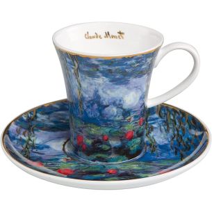 Filiżanka do espresso Lilie wodne (100 ml) Claude Monet Goebel
