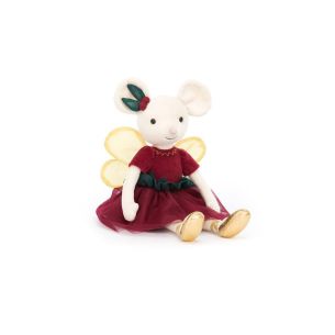 Maskotka Świąteczna Myszka w sukience JellyCat