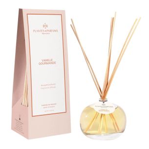 Dyfuzor z patyczkami (100 ml) Sweet Vanilla Plantes & Parfums