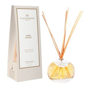 Dyfuzor z patyczkami (100 ml) Intense Amber Plantes & Parfums