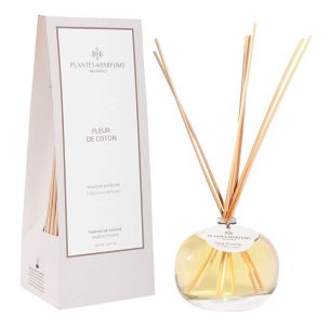 Dyfuzor z patyczkami (100 ml) Cotton Flower Plantes & Parfums