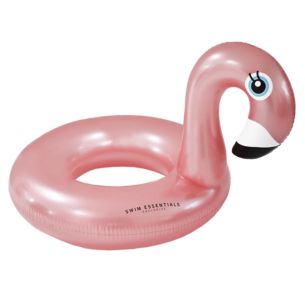 Koło do pływania Rose Gold Flamingo (95 cm) The Swim Essentials