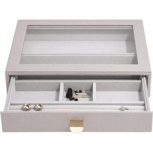 Pudełko-szufladka na biżuterię (taupe) Classic Stackers