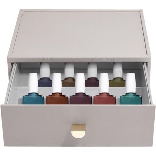 Organizer na lakiery do paznokci (taupe) Classic Stackers
