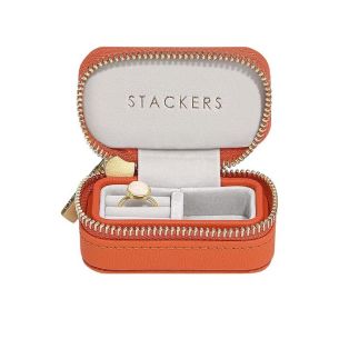 Pudełko podróżne na biżuterię Mini (pomarańczowe) Travel Stackers