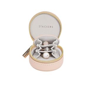 Pudełko podróżne na biżuterię (różowe) Oyster Mini Stackers