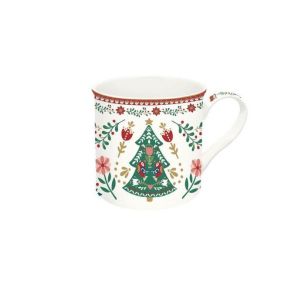 Kubek (300 ml) + pudełko Christmas Folk Easy Life