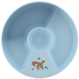 Talerzyk dziecięcy dzielony Mio Forest Friends Mepal