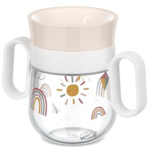 Kubek treningowy Mio (200 ml) Sunshine & Rainbow Mepal
