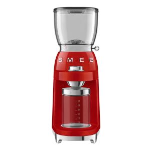 Elektryczny młynek do kawy (czerwony) 50's Style SMEG