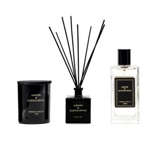 Zestaw prezentowy Amber & Sandalwood Cereria Molla