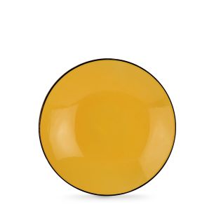 Zestaw 6 talerzy głębokich (21 cm) Cocorico Egan Italy żółty