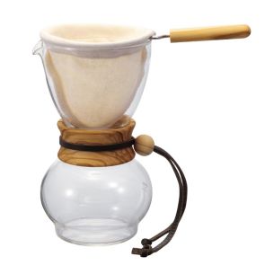 Zaparzacz do kawy (480 ml) Drip Pot Olive Wood Hario