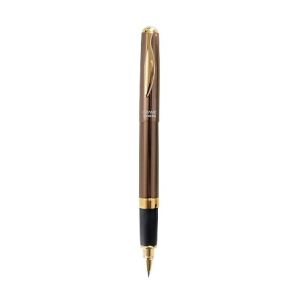 Długopis (brązowy) + drewniane etui Kyocera