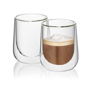 Zestaw 2 szklanek do cappuccino Fontana Kela
