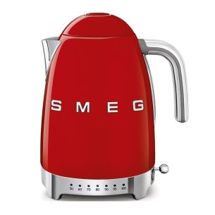 Czajnik elektryczny z regulacją temperatury 1,7 l (czerwony) 50's Style SMEG