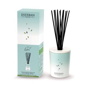 Dyfuzor zapachowy (100 ml) Pur Lin + ceramiczna przykrywka Esteban