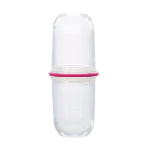 Ręczny spieniacz do mleka (różowy) Hario