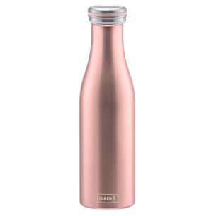 Butelka termiczna 0,5 l metaliczna (różowa) Lurch