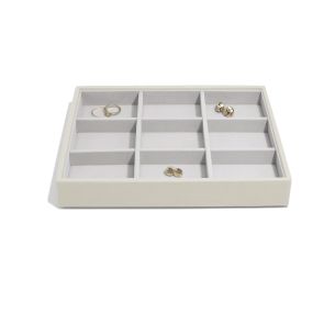 Organizer na biżuterię (beżowy) Classic Stackers