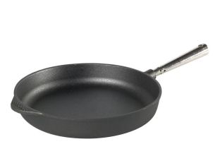 Patelnia do smażenia głęboka (28 cm) ze stalową rączką Chef’s Selection Skeppshult