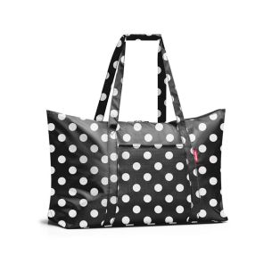 Torba Mini Maxi Travelbag Dots white Reisenthel