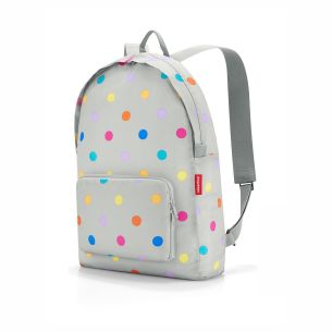 Plecak (szary w groszki) Mini Maxi Rucksack Reisenthel
