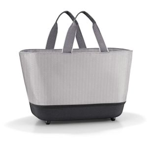 Kosz zakupowy Shoppingbasket Herringbone grey Reisenthel