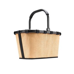 Koszyk zakupowy Carrybag Frame Raffia black Reisenthel