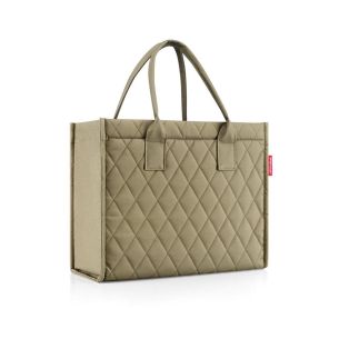 Torba na zakupy Rhombus Olive Daily Reisenthel
