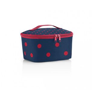 Torba Coolerbag S Pocket Mixed Dots Red Reisenthel