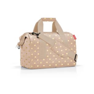 Torba podróżna Allrounder M Metallic dots coffee Reisenthel
