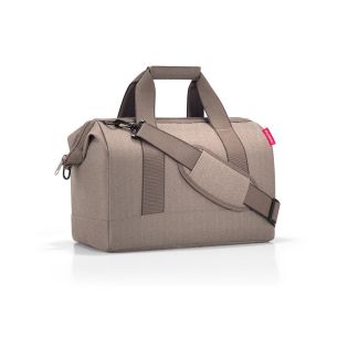 Torba podróżna Allrounder M Herringbone mokka Reisenthel