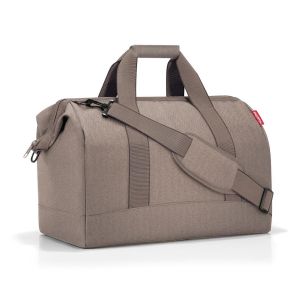 Torba podróżna Allrounder L Herringbone mokka Reisenthel